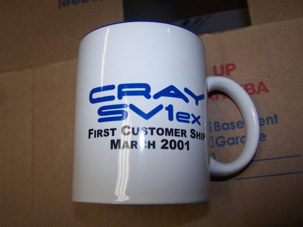 Cray SV1 Artic region supercomputer centre Mug