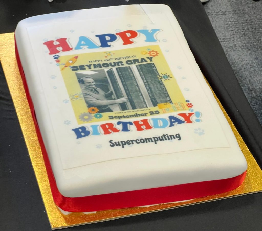 Cake with printed image Happy Birthday